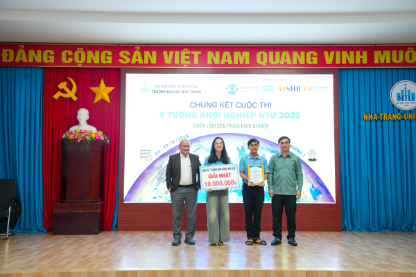 Lễ tổng kết và trao giải Cuộc thi Ý tưởng Khởi nghiệp NTU năm 2025