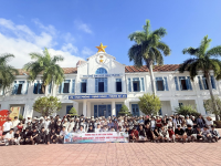 Đón tiếp học sinh Trường THCS & THPT Xuân Trường (Lâm Đồng) tham quan – trải nghiệm tại Trường Đại học Nha Trang