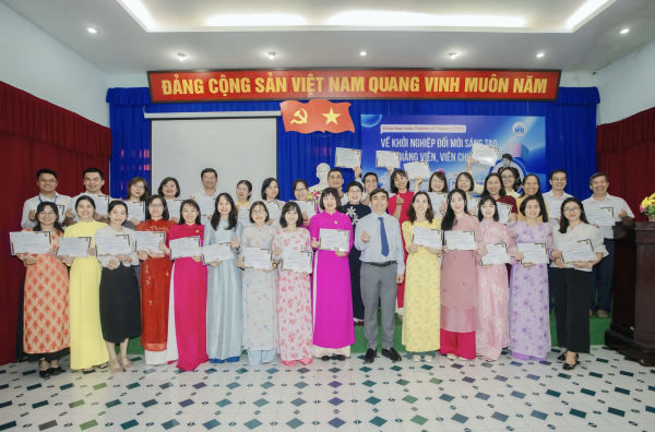 Gần 40 giảng viên, viên chức tham gia khóa TOT về Khởi nghiệp đổi mới sáng tạo tại NTU