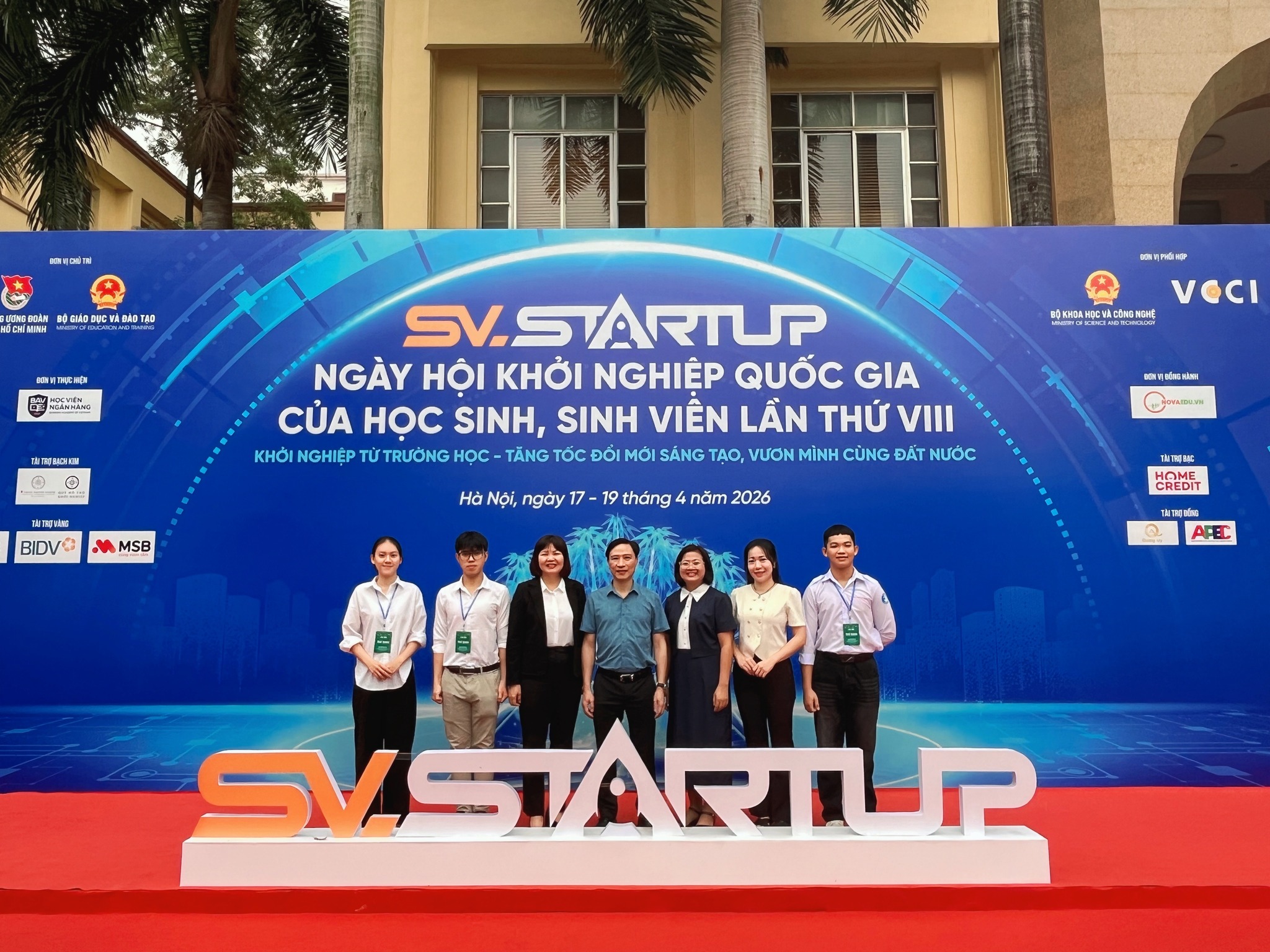 Sinh viên Trường Đại học Nha Trang đạt giải tại Ngày hội Khởi nghiệp Quốc gia SV_STARTUP 2026