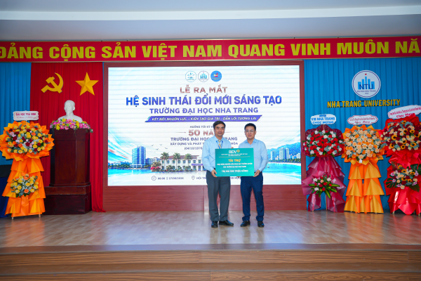 Trường Đại học Nha Trang chính thức ra mắt Hệ sinh thái Đổi mới sáng tạo, mở rộng không gian kết nối nghiên cứu, khởi nghiệp và chuyển giao công nghệ.