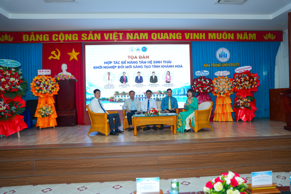 Trường Đại học Nha Trang chính thức ra mắt Hệ sinh thái Đổi mới sáng tạo, mở rộng không gian kết nối nghiên cứu, khởi nghiệp và chuyển giao công nghệ.